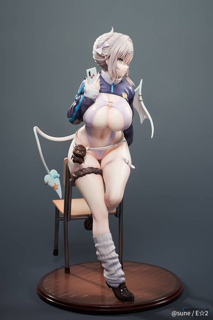 Original Character: The Quiet-Type Gal, Succubus Yuki Shinomiya - Illustration by sune 1/6