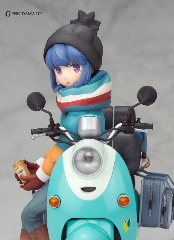 Rin Shima with Scooter