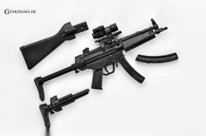 LittleArmory (LA033) 1/12 MP5A4/5 Type Plastic Model