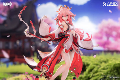 Genshin Impact: Yae Miko - Astute Amusement Ver. - 1/7 (With Bonus)