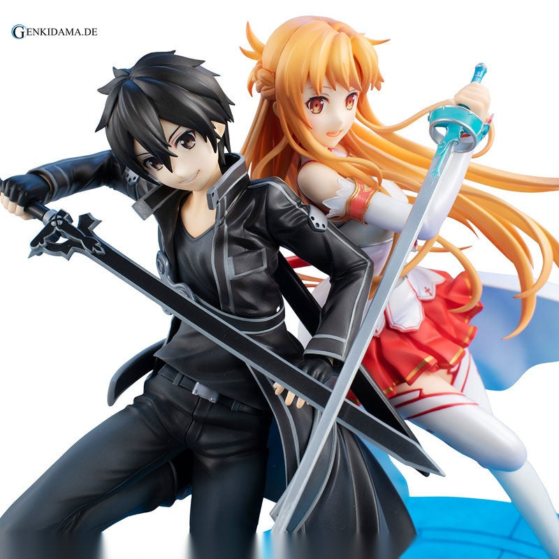 Lucrea Sword Art Online Kirito & Asuna SAO 10th Anniversary Dengekiya Limited Edition (Dengekiya Exclusive)