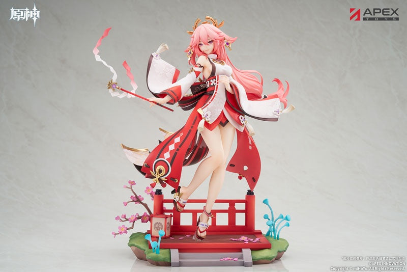 Genshin Impact Yae Miko, Astute Amusement Ver. 1/7 - Bonus [APEX] Ansicht 1
