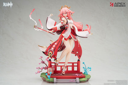 Genshin Impact Yae Miko, Astute Amusement Ver. 1/7 - Bonus [APEX] Ansicht 1
