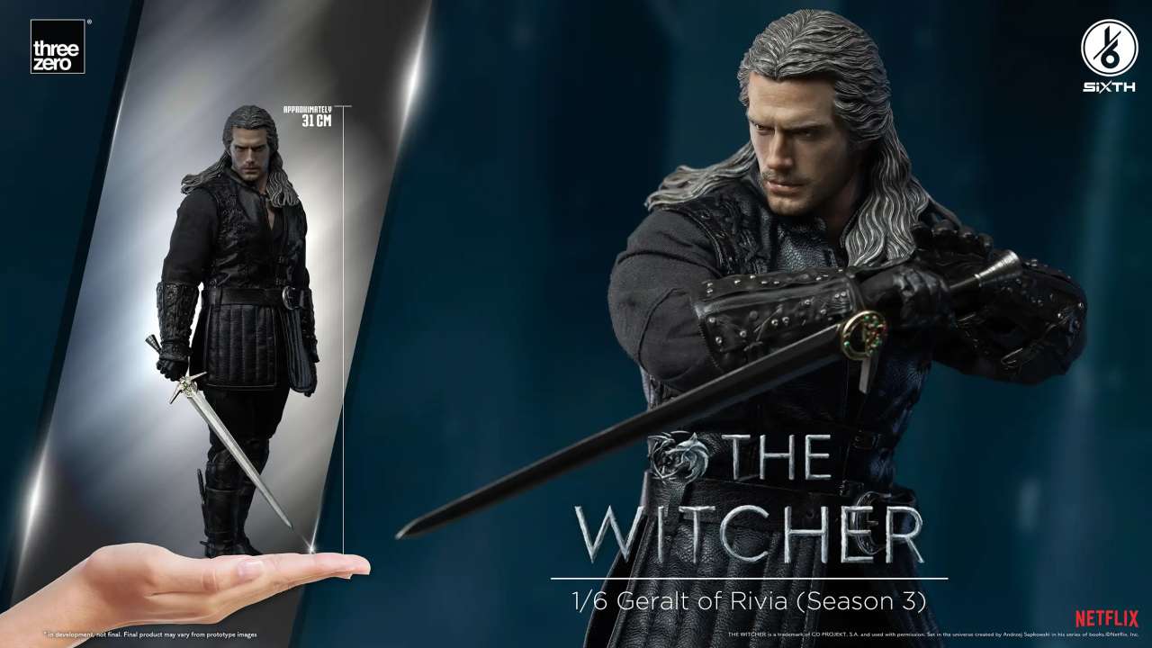 Geralt from Netflix - The Witcher Season 3 . - ThreeZero