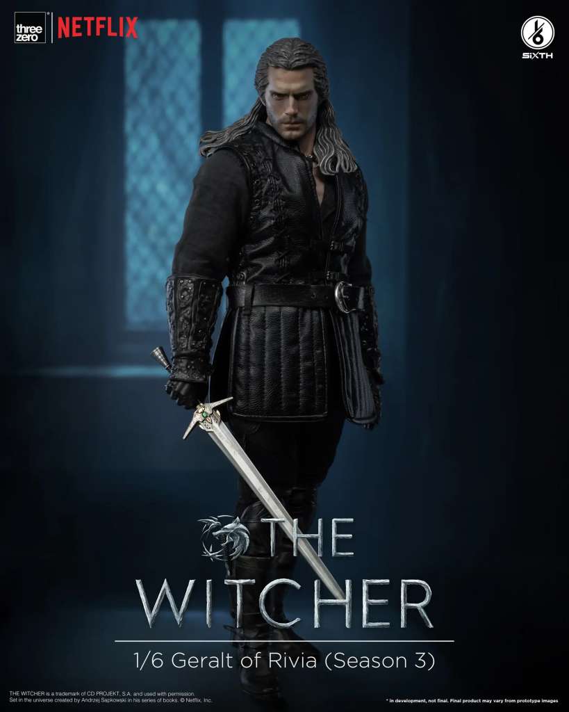 Geralt from Netflix - The Witcher Season 3 . - ThreeZero