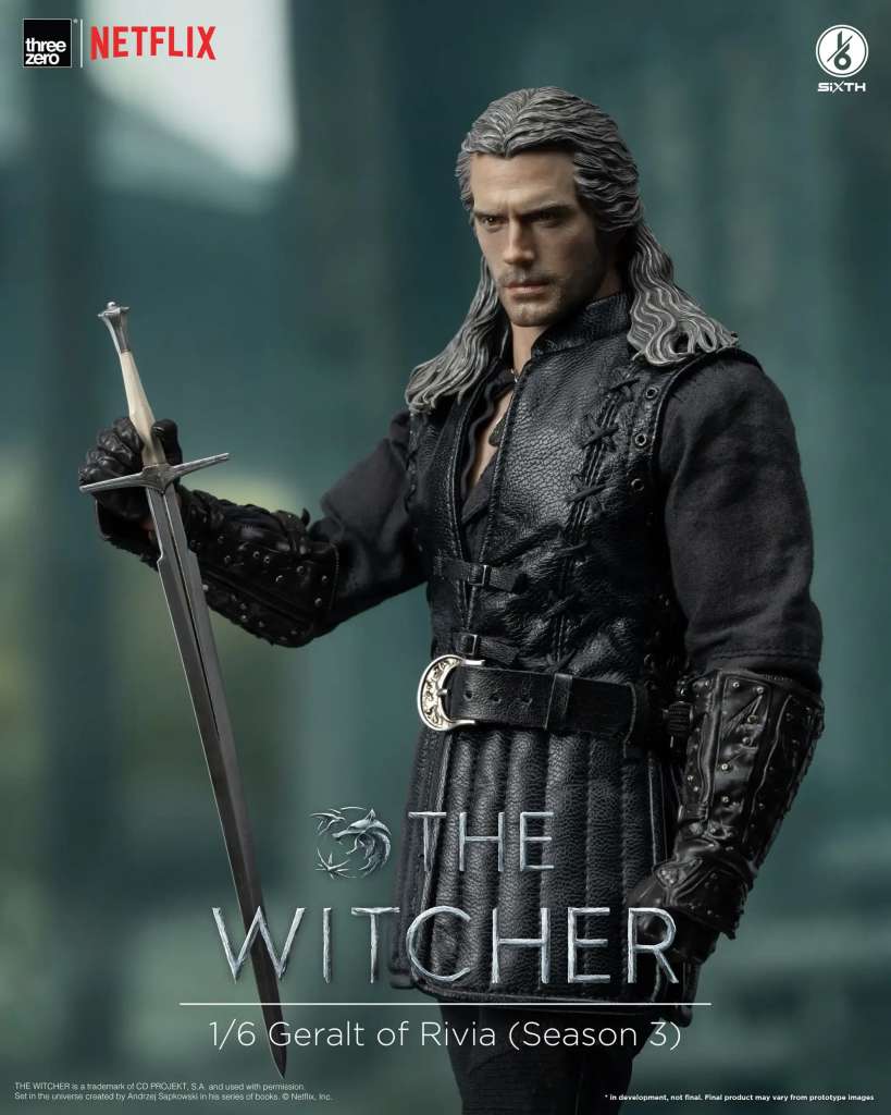 Geralt from Netflix - The Witcher Season 3 . - ThreeZero