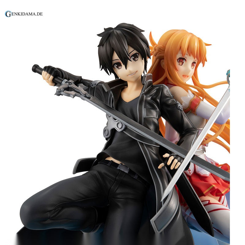 Lucrea Sword Art Online Kirito & Asuna SAO 10th Anniversary Dengekiya Limited Edition (Dengekiya Exclusive)