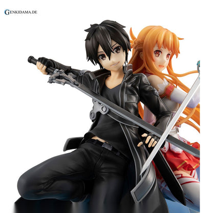 Lucrea Sword Art Online Kirito & Asuna SAO 10th Anniversary Dengekiya Limited Edition (Dengekiya Exclusive)