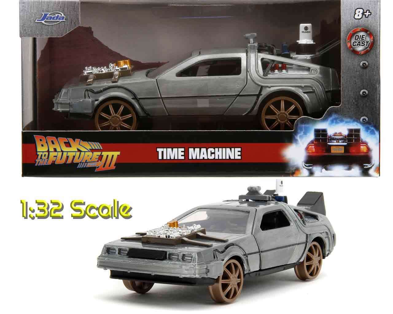 De Lorean with Railroad Wheels - Jada Toys - Anime Figuren günstig kaufen