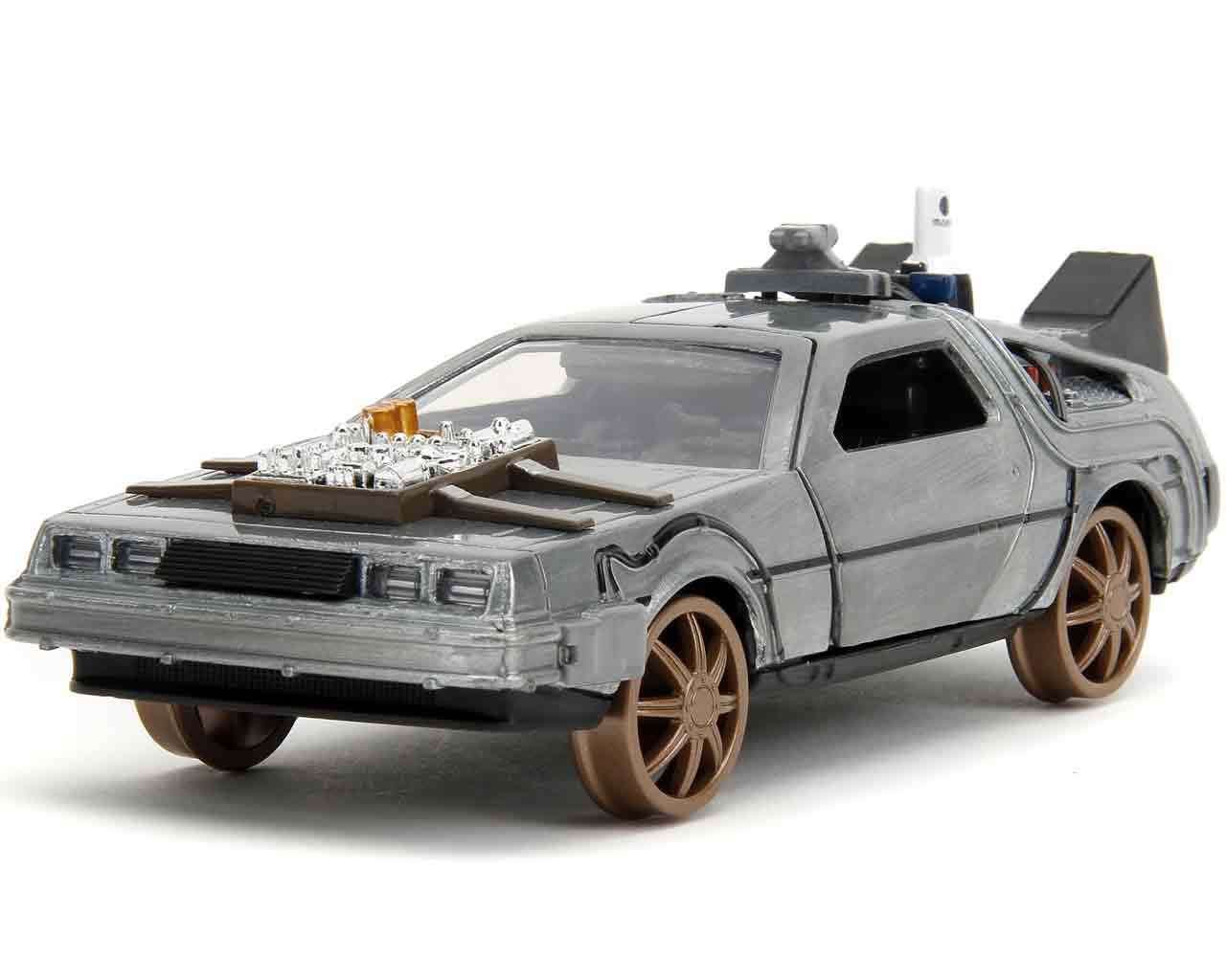 De Lorean with Railroad Wheels - Jada Toys - Anime Figuren günstig kaufen