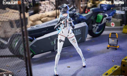 Girls` Frontline 2: Exilium Klukai -Speed Star- 1/12 Scale Completed Action Figure & Motorcycle 1/12 Scale Plastic Model Kit Set