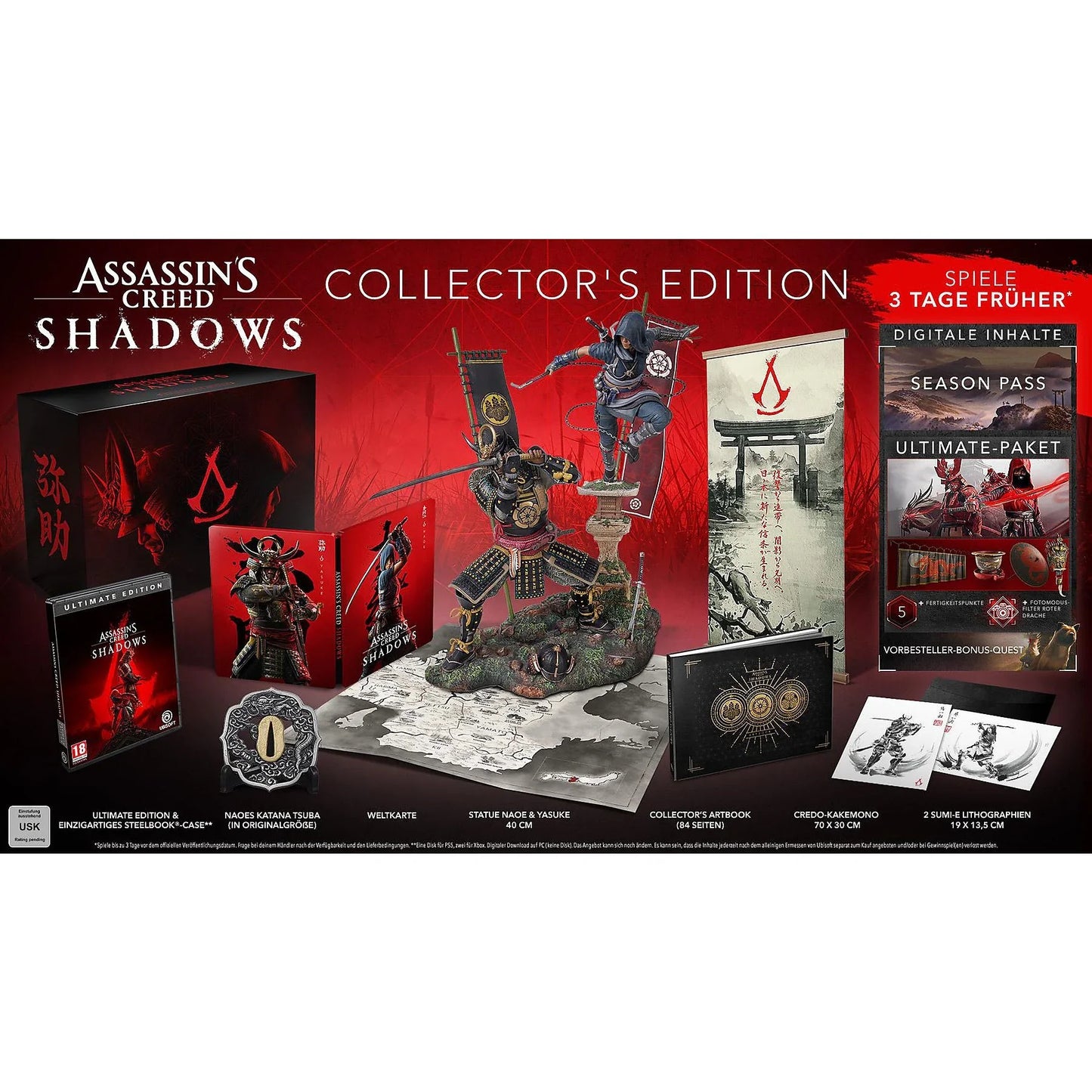 Assassin's Creed Shadows - Collector's Edition - [Xbox Series X] Ubisoft