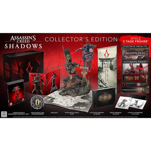 Assassin's Creed Shadows - Collector's Edition - [Xbox Series X] Ubisoft - Anime Figuren günstig kaufen