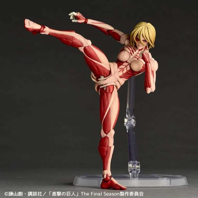 Annie Leonhart: Female Titan STD. Ver. Amazing Yamaguchi, Revoltech Kaiyodo - Anime Figuren günstig kaufen