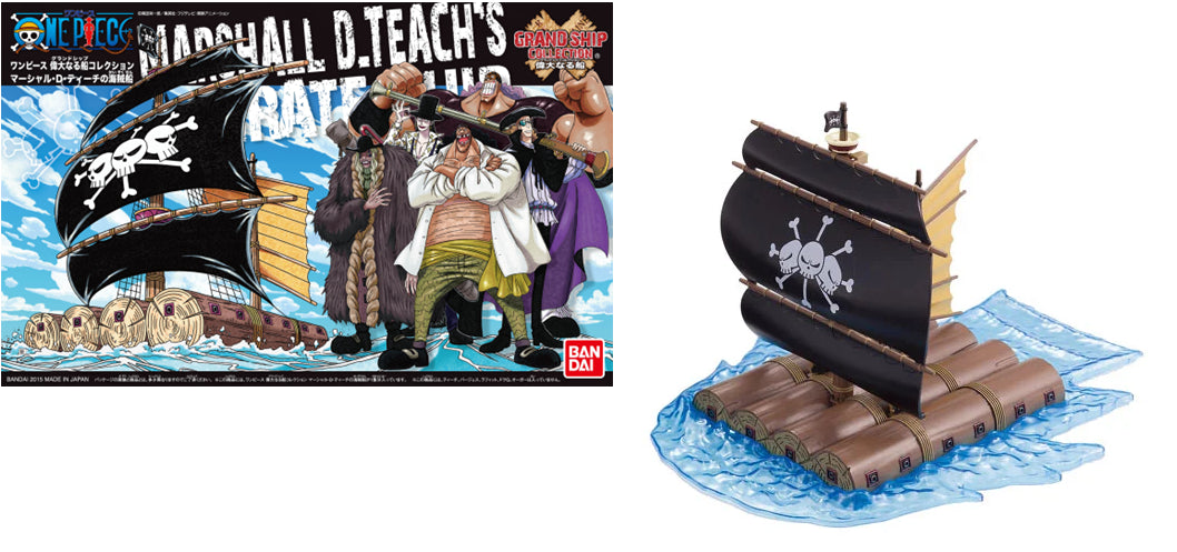 Marshall D. Teach's Ship Grand Ship Collection Plastic Model Kit Bandai