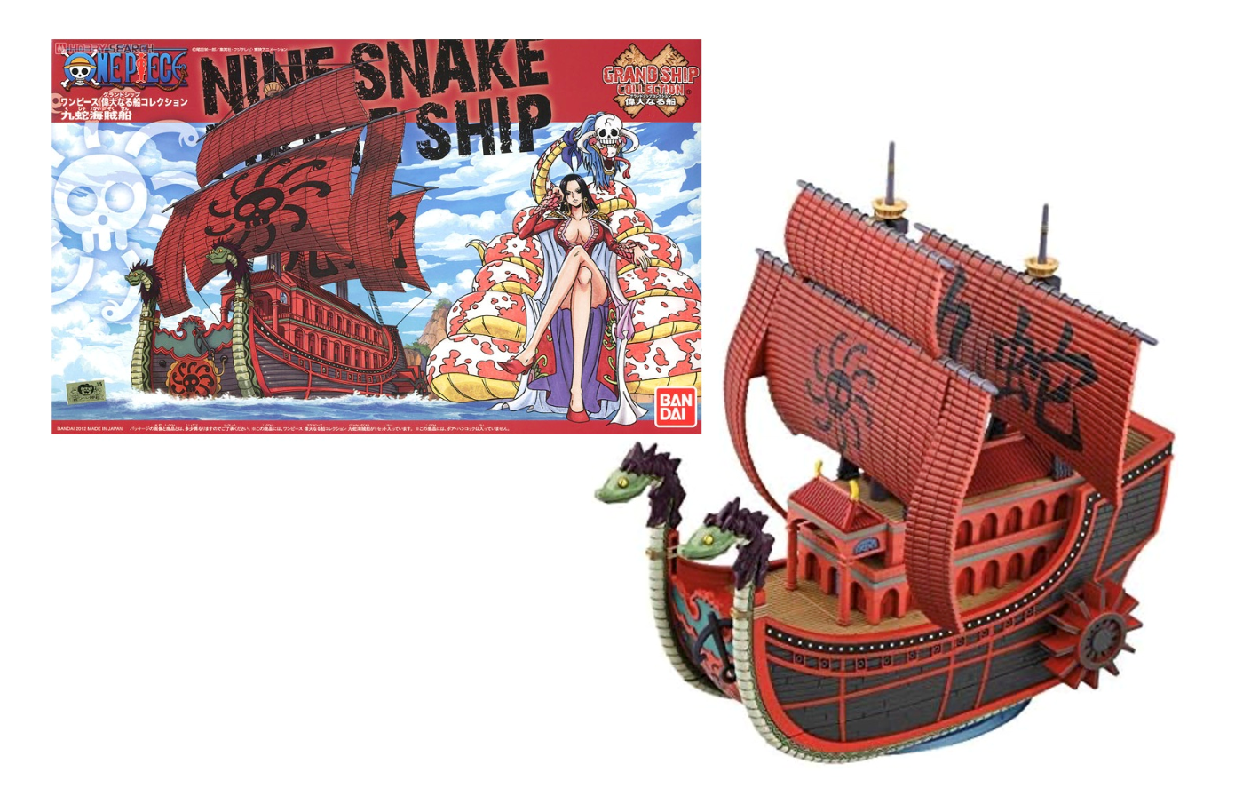 Boa Hancock Kuja's Pirate Ship Bandai