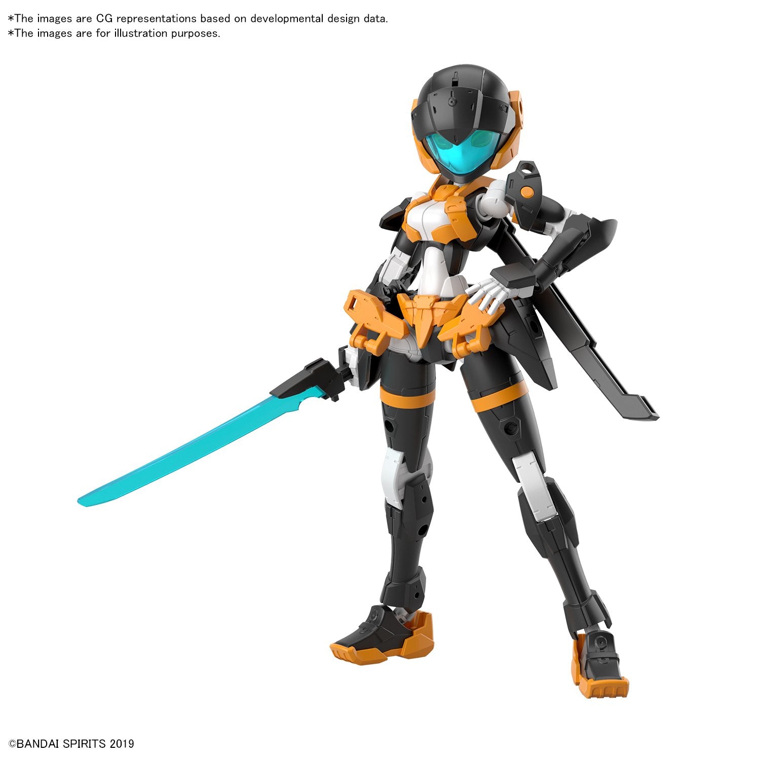 30MM - 1/144 EXM-H15D Acerby (Type-D) Modellbausatz – Anpassbarer Mecha - Anime Figuren günstig kaufen