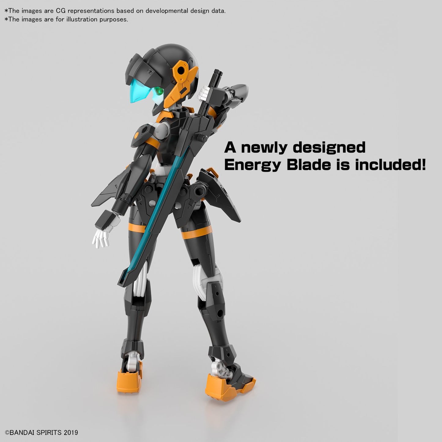 30MM - 1/144 EXM-H15D Acerby (Type-D) Modellbausatz – Anpassbarer Mecha - Anime Figuren günstig kaufen