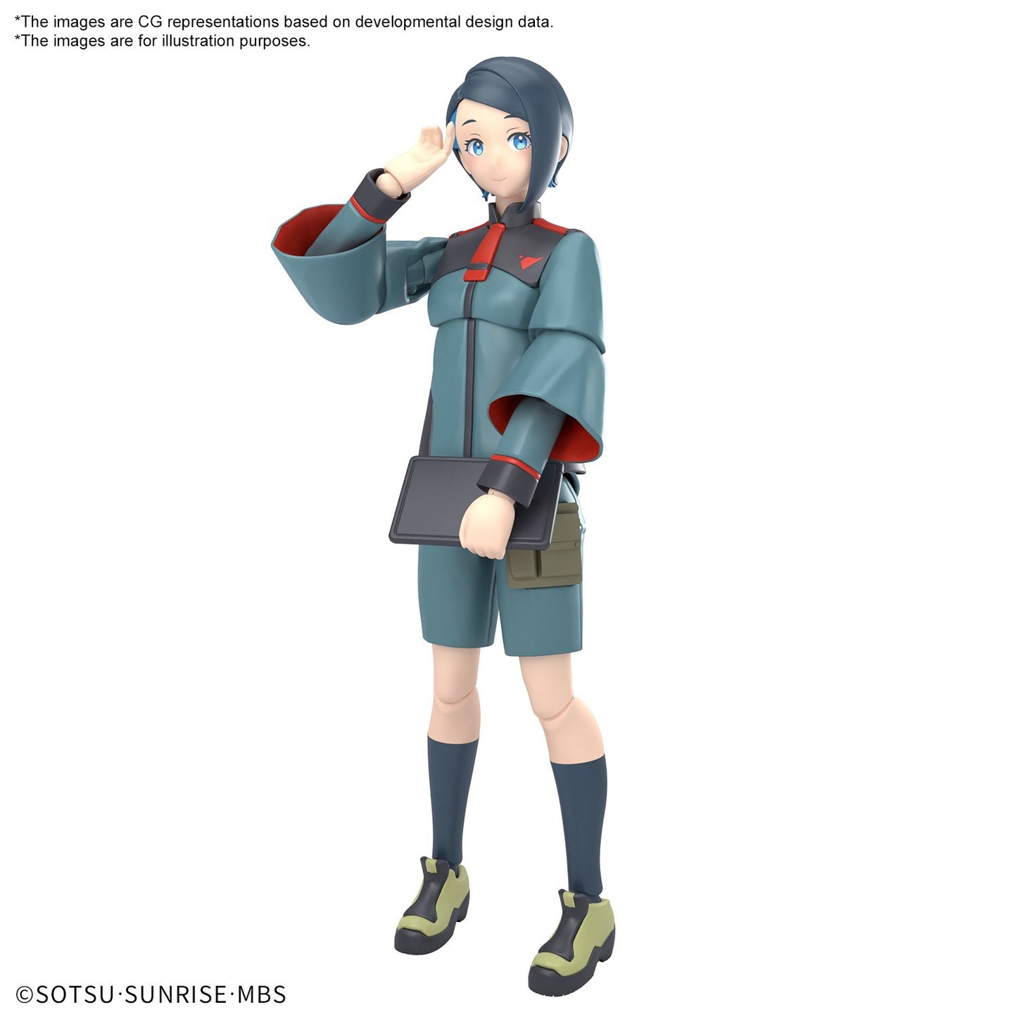 GUNDAM Figure-Rise Standard Nika Nanaura Modellbausatz Bandai - Anime Figuren günstig kaufen