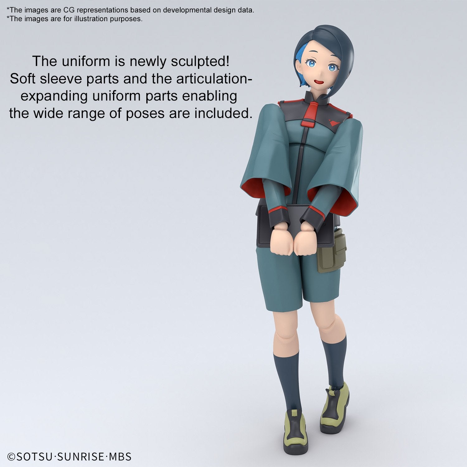 GUNDAM Figure-Rise Standard Nika Nanaura Modellbausatz Bandai - Anime Figuren günstig kaufen