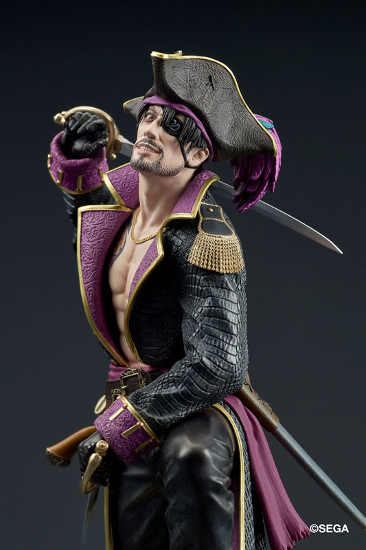 DIGSTA GORO MAJIMA LIKE A DRAGON: PIRATE YAKUZA IN HAWAII - CAPTAIN MAJIMA FIGURE LIMITED EDITION BONUS