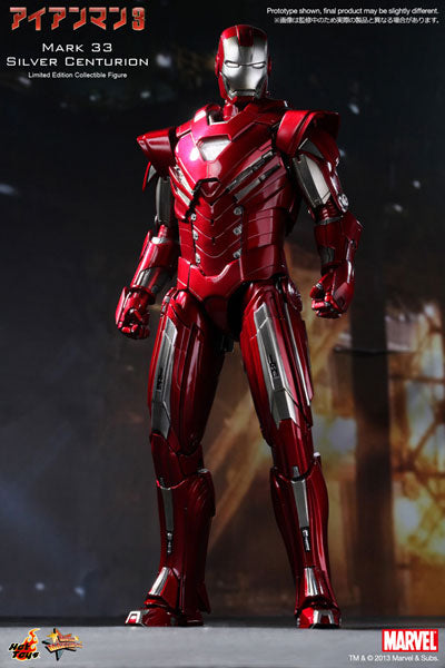 Iron Man Mark XXXIII Silver Centurion Iron Man 3 Movie Masterpiece Hot Toys - Anime Figuren günstig kaufen