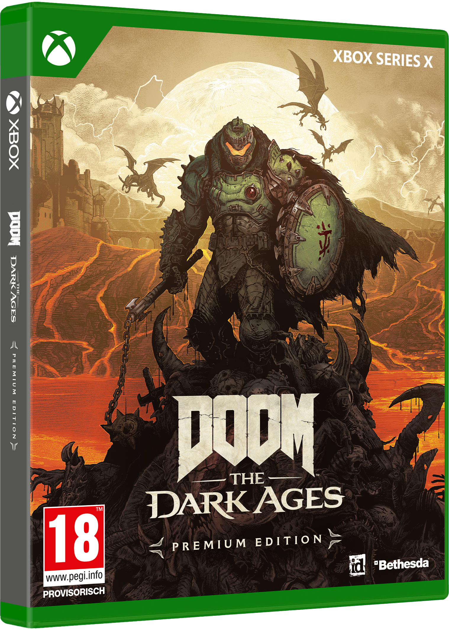 Doom: Dark Ages Premium Edition AT Version (Xbox X) - Anime Figuren günstig kaufen