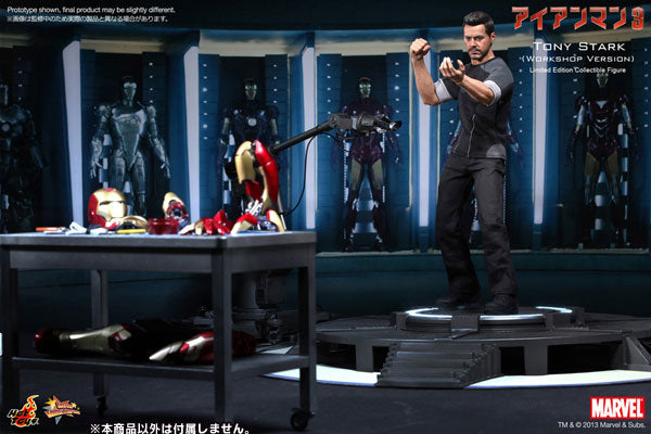 Tony Stark Iron Man 3 Movie Masterpiece Hot Toys