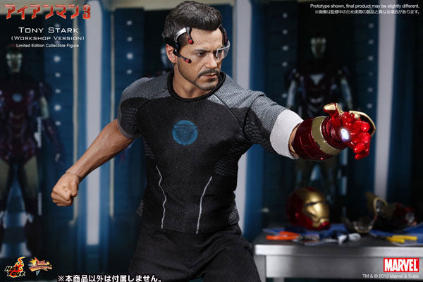 Tony Stark Iron Man 3 Movie Masterpiece Hot Toys