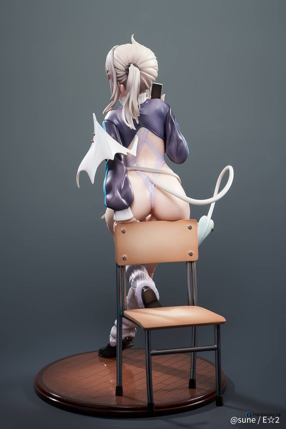 Original Character: The Quiet-Type Gal, Succubus Yuki Shinomiya - Illustration by sune 1/6