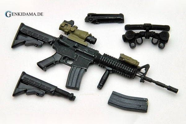 LittleArmory LA001 1/12 M4A1 Type Plastic Model