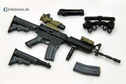 LittleArmory LA001 1/12 M4A1 Type Plastic Model