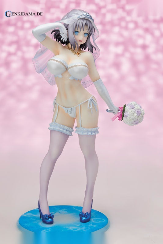 Gokubi Girls Super Premium Senran Kagura NEW WAVE G Burst 2nd Reproduction Edition Yumi Wedding Lingerie Ver. 1/6
