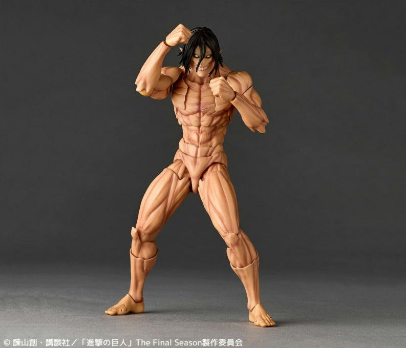 Eren Attack Titan Ver. Amazing Yamaguchi, Revoltech Kaiyodo