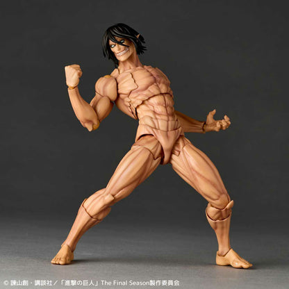 Eren Attack Titan Ver. Amazing Yamaguchi, Revoltech Kaiyodo