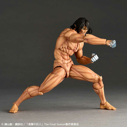 Eren Attack Titan Ver. Amazing Yamaguchi, Revoltech Kaiyodo
