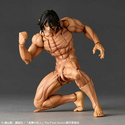 Eren Attack Titan Ver. Amazing Yamaguchi, Revoltech Kaiyodo