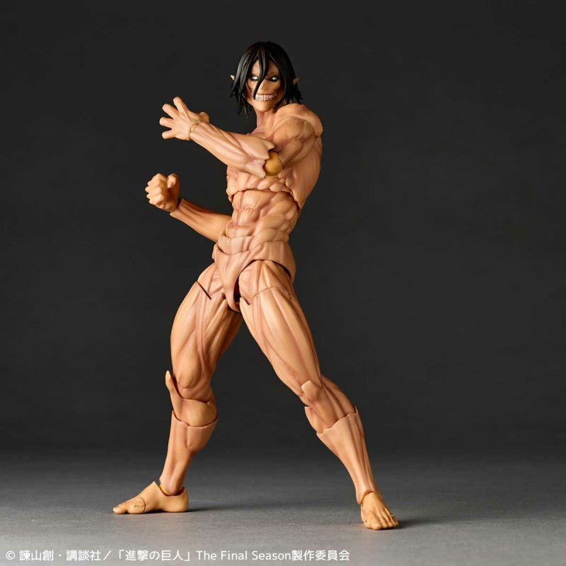 Eren Attack Titan Ver. Amazing Yamaguchi, Revoltech Kaiyodo