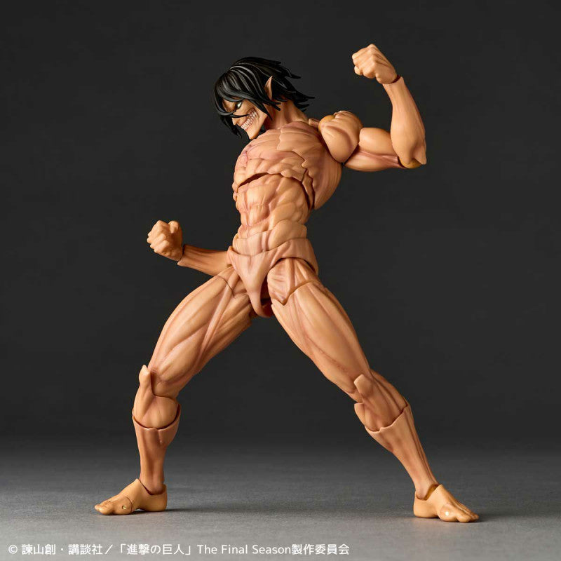 Eren Attack Titan Ver. Amazing Yamaguchi, Revoltech Kaiyodo