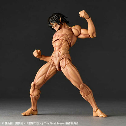 Eren Attack Titan Ver. Amazing Yamaguchi, Revoltech Kaiyodo