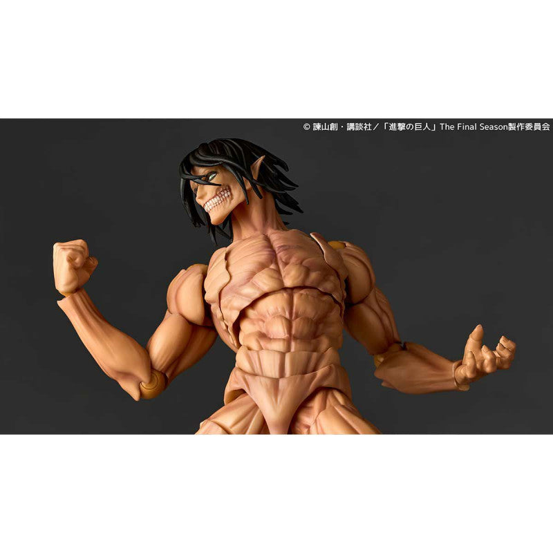 Eren Attack Titan Ver. Amazing Yamaguchi, Revoltech Kaiyodo