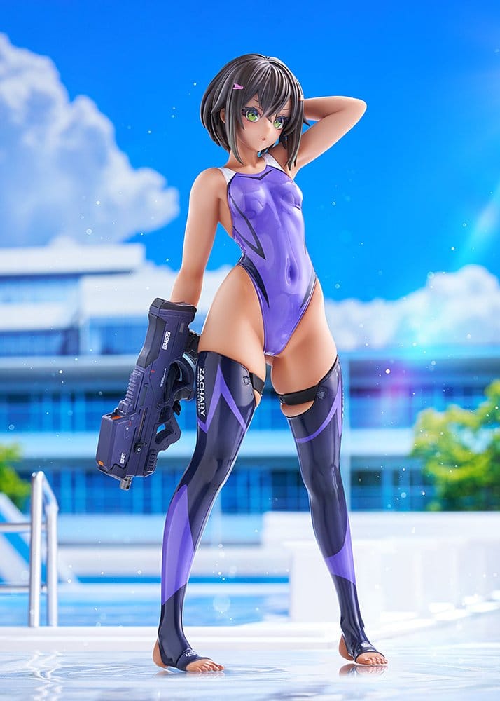 Arms Note PVC Figur Buchou-chan of the Swimming Club Purple Swimsuit Ver. - Anime Figuren günstig kaufen
