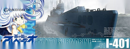 Arpeggio of Blue Steel: Ars Nova No.1 1/700 I-401 Plastic Model - Anime Figuren günstig kaufen