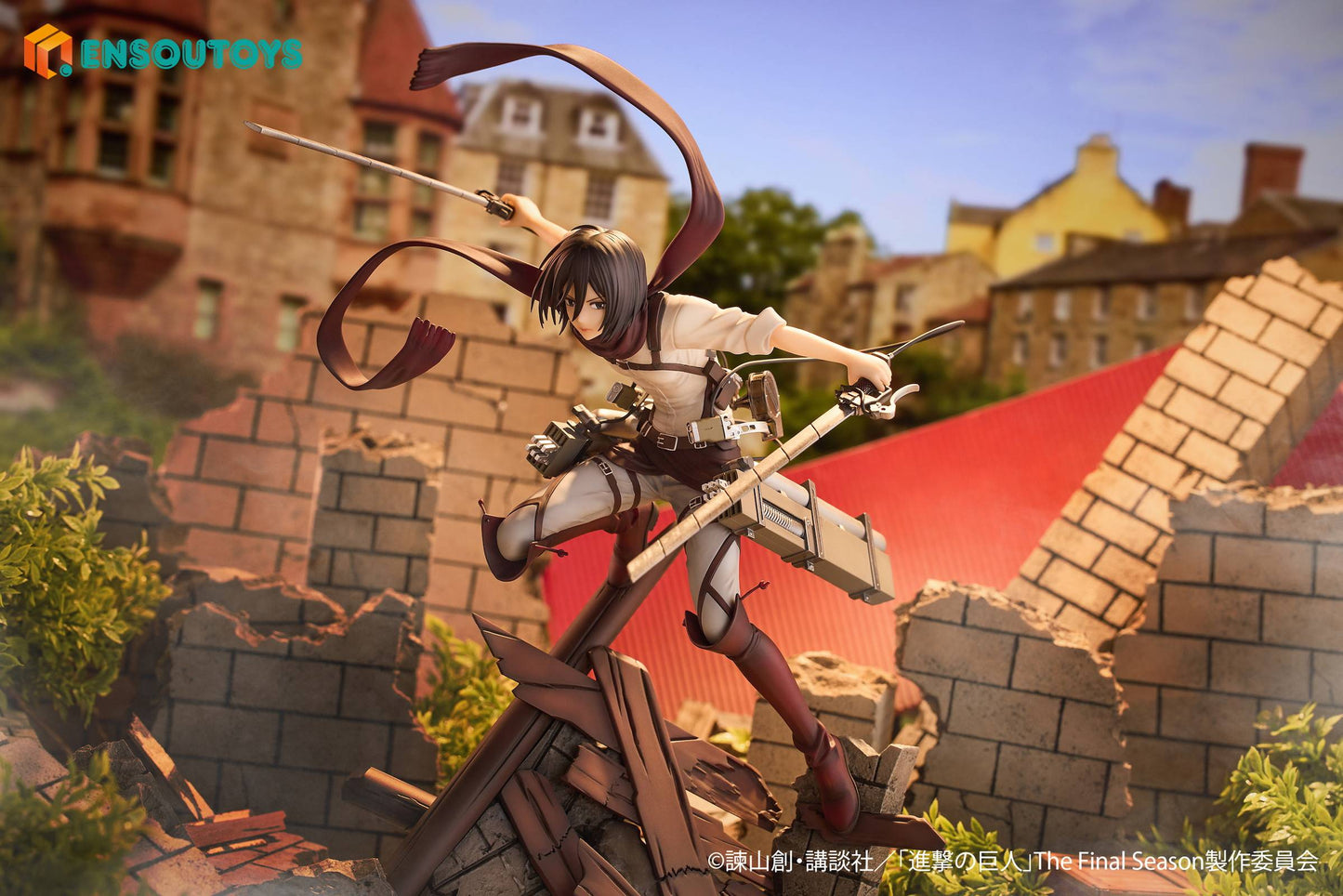 Mikasa Eckerman Attack on Titan Ensoutoys