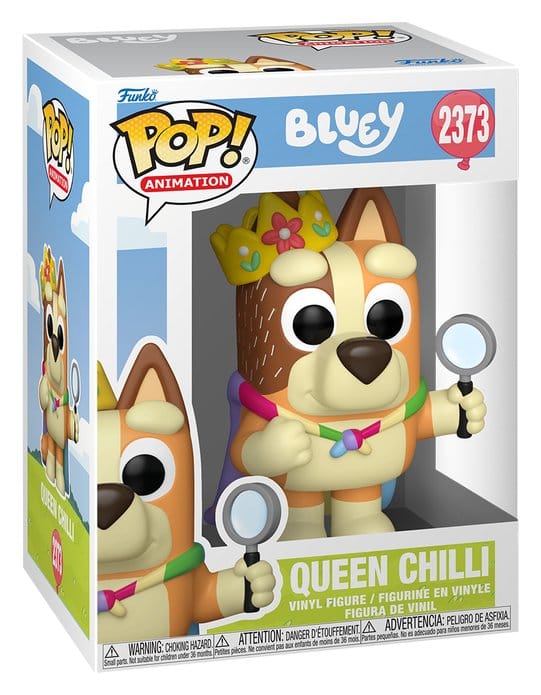 Bluey POP! Animation Vinyl Figur Queen Chili - Anime Figuren günstig kaufen