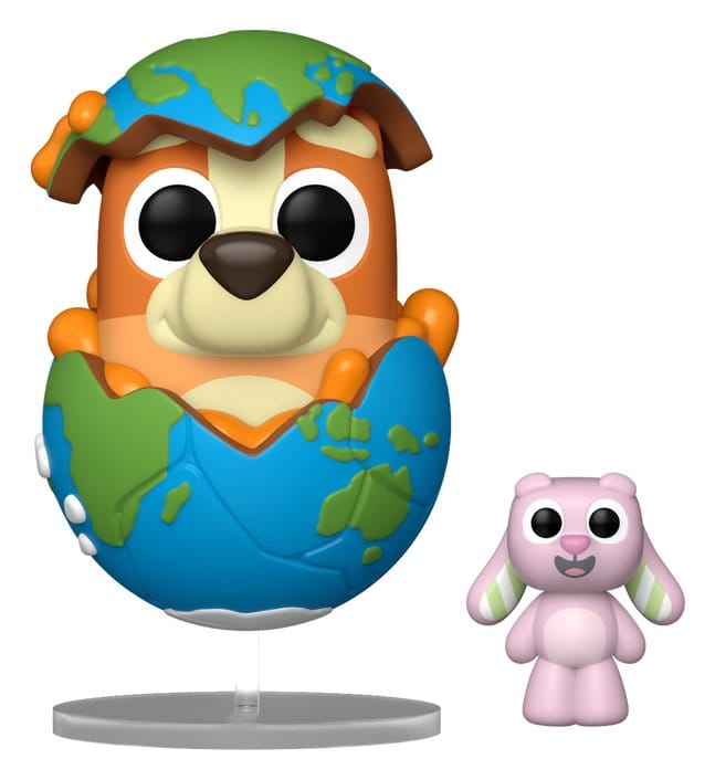 Bluey POP! & Buddy Vinyl Figur Sleepytime Bingo with Floppy Bunny - Anime Figuren günstig kaufen