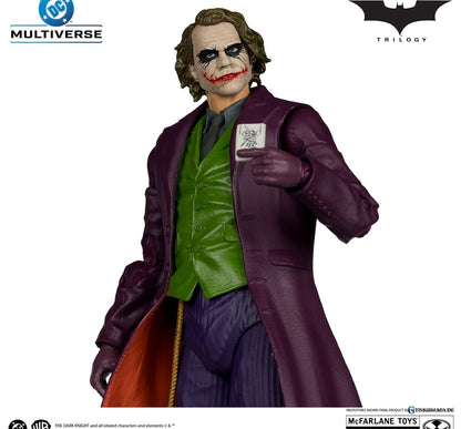 DC Comics - DC Multiverse: 7 Inch Action Figure - Deluxe Theatrical Edition: The Joker [Movie / The Dark Knight Trilogy]