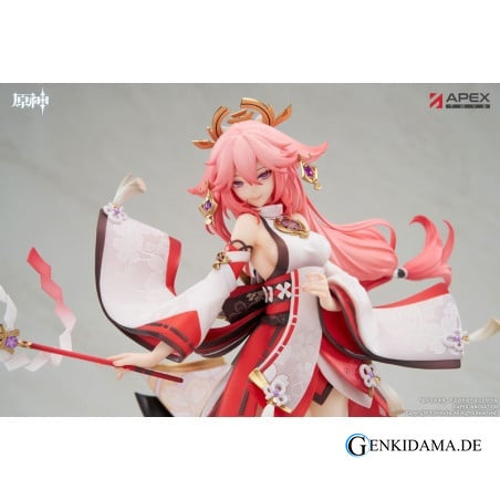 Yae Miko, Astute Amusement ver Genshin Impact 1/7 Scale Figure Ansicht 1