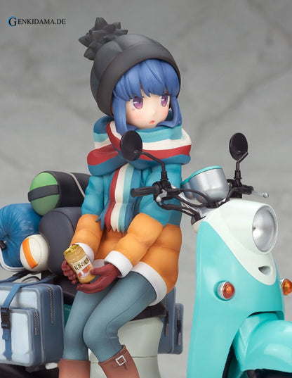 Rin Shima with Scooter
