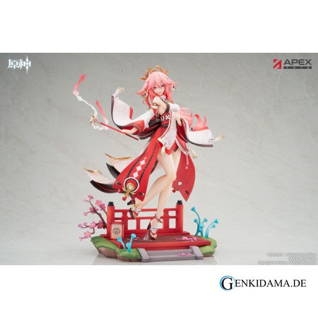 Yae Miko, Astute Amusement ver Genshin Impact 1/7 Scale Figure Ansicht 5